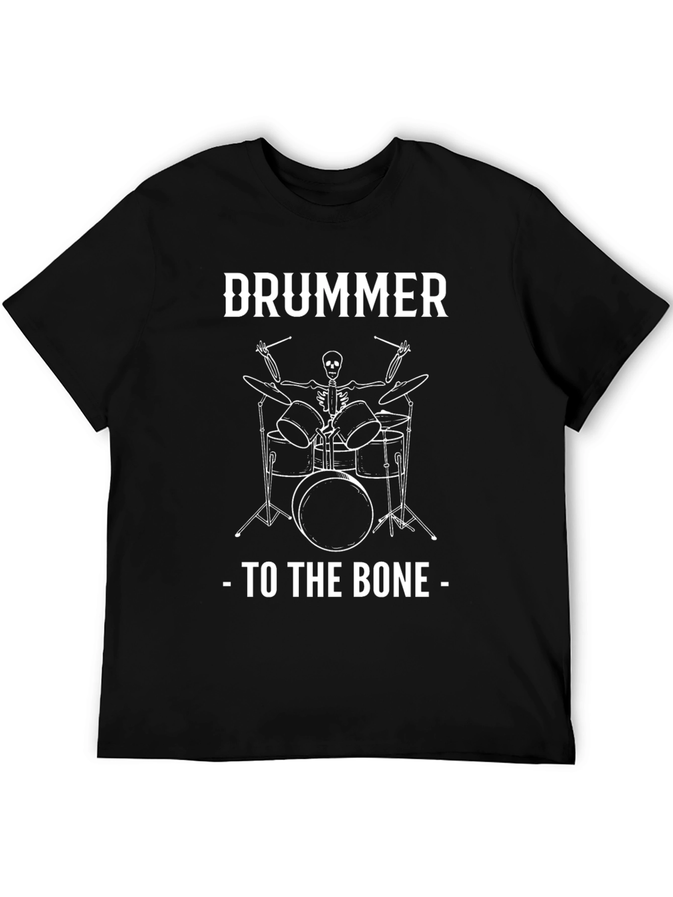 Drummer to the Bone Graphic Tee