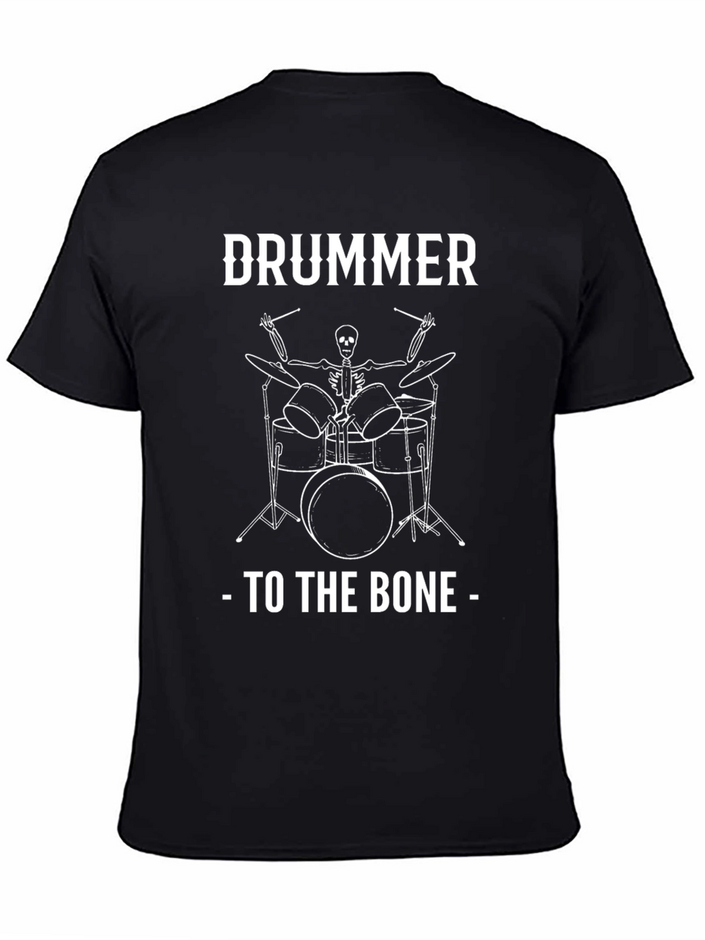Drummer to the Bone Graphic Tee