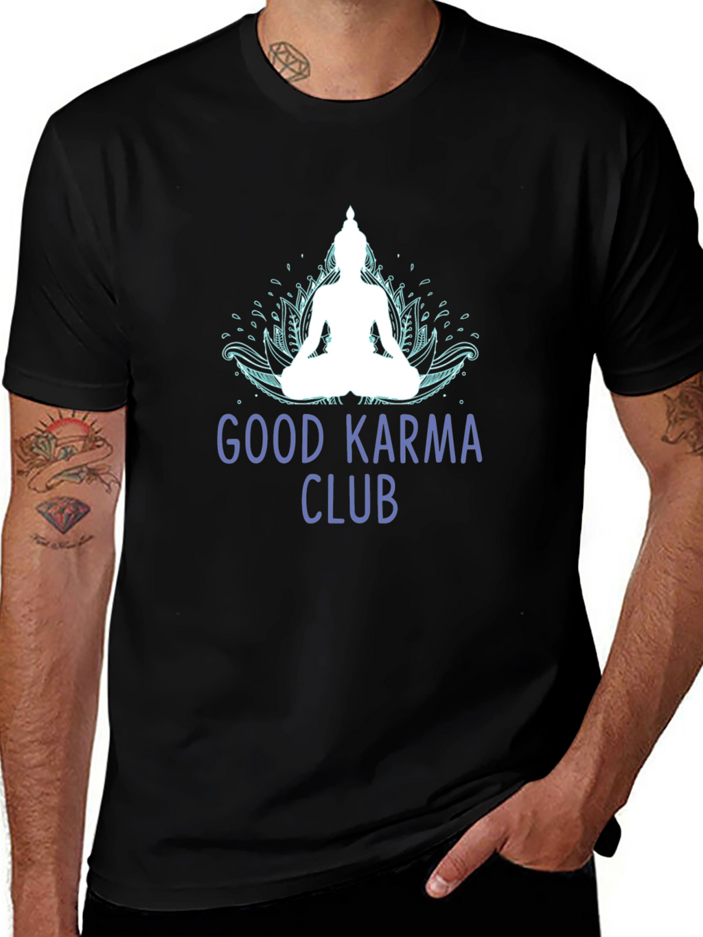 Good Karma Club T-Shirt: Spiritual & Stylish