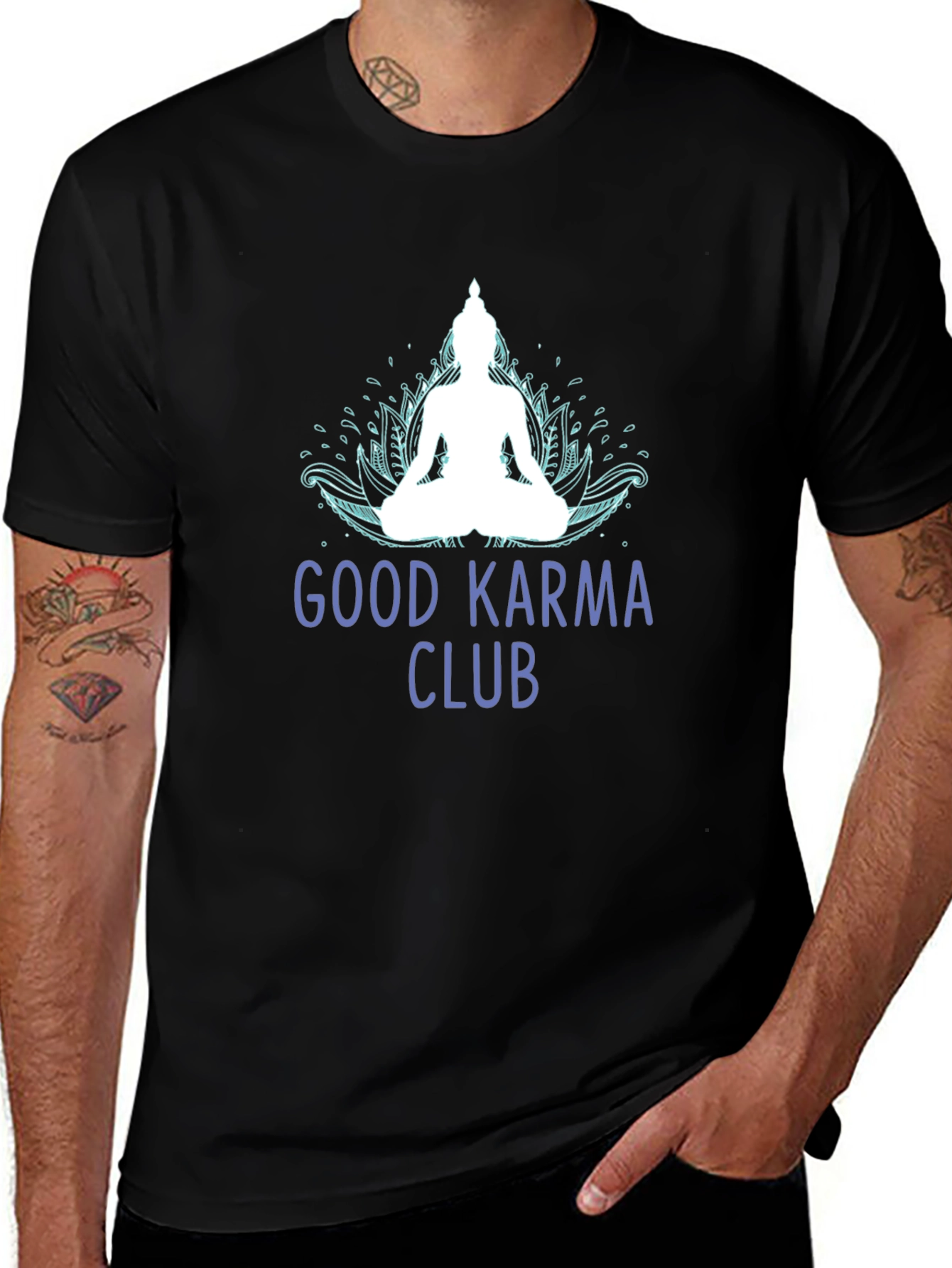 Good Karma Club T-Shirt: Spiritual & Stylish