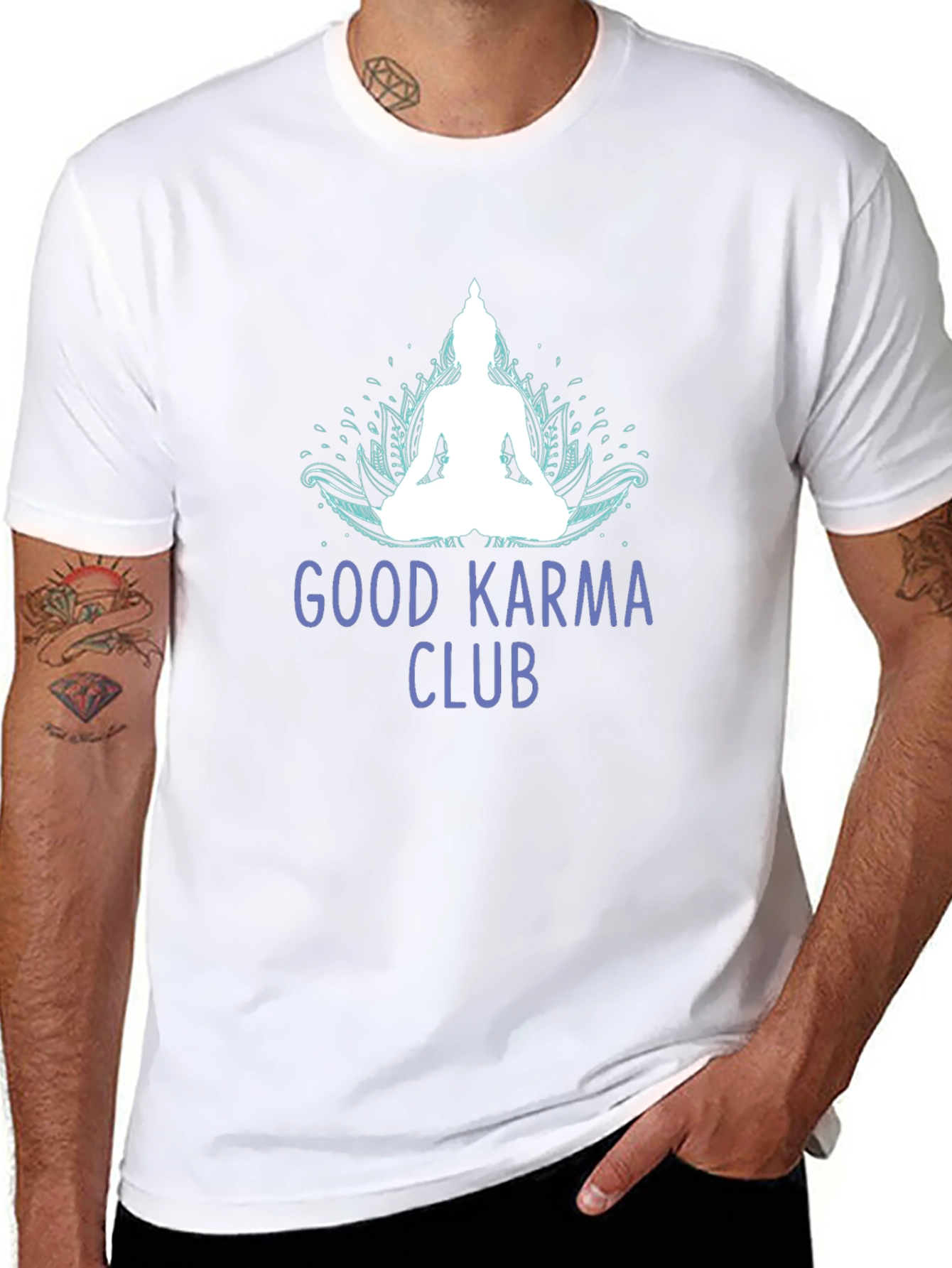 Good Karma Club T-Shirt: Spiritual & Stylish