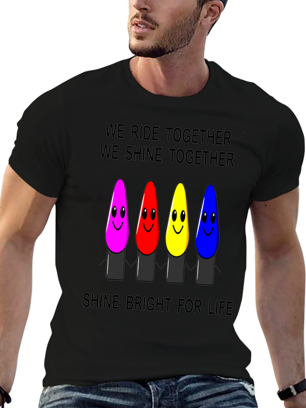 We Ride Together T-shirt