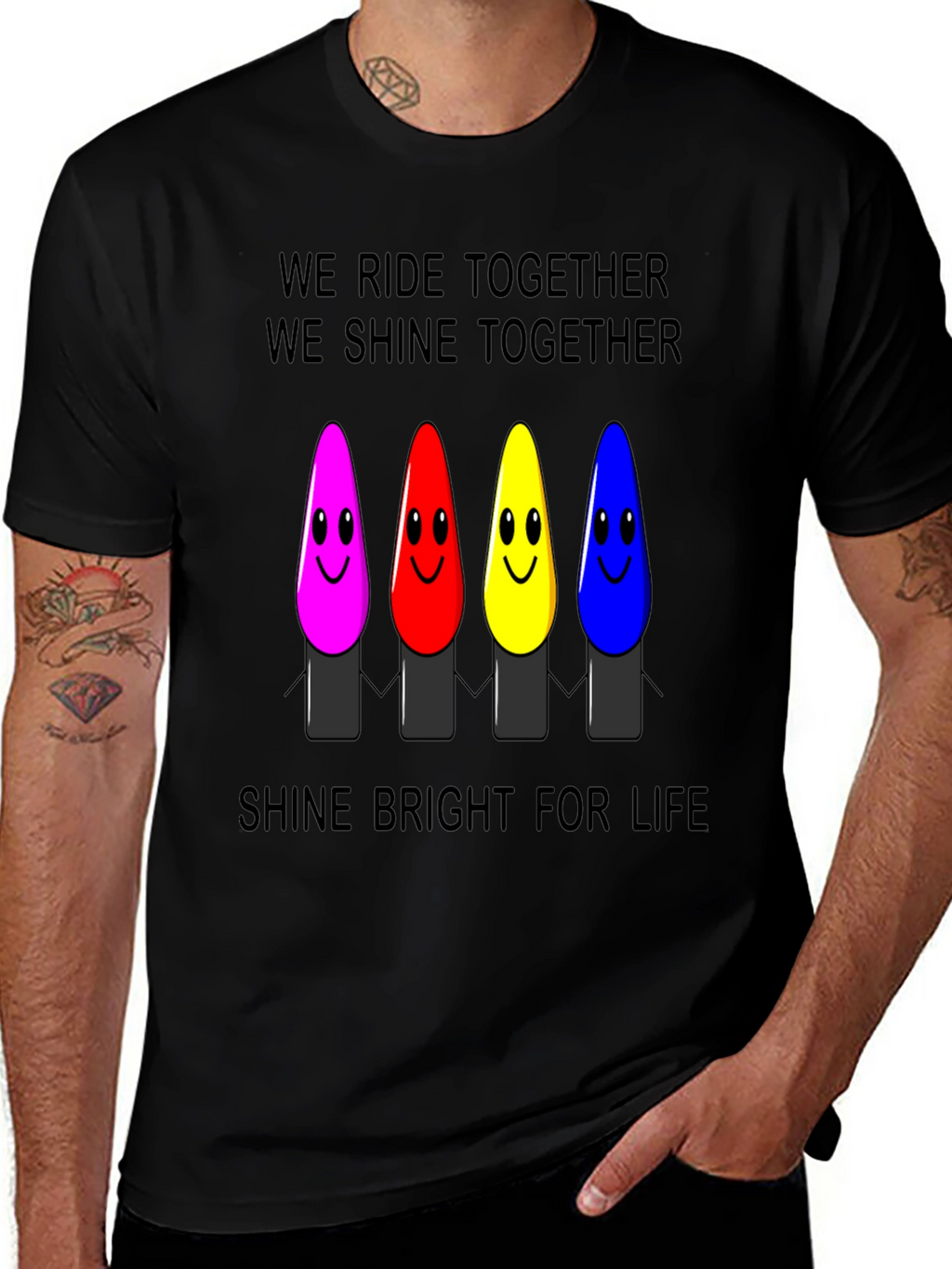 We Ride Together T-shirt