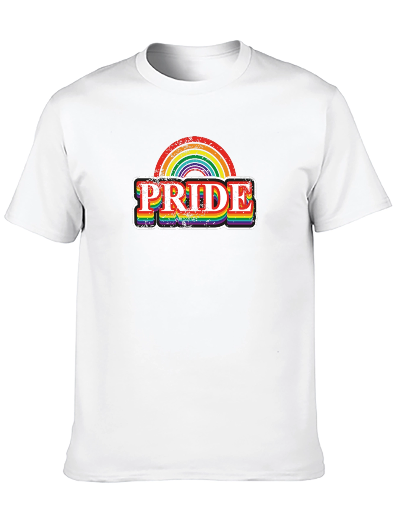 Rainbow Pride T-Shirt - Support LGBTQ+ Equality