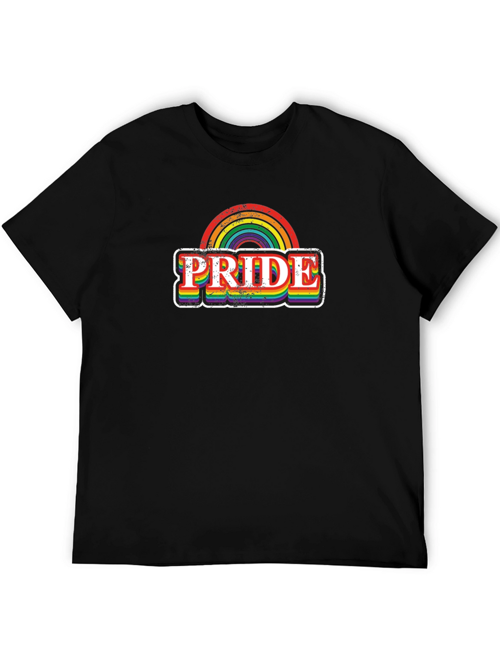Rainbow Pride T-Shirt - Support LGBTQ+ Equality