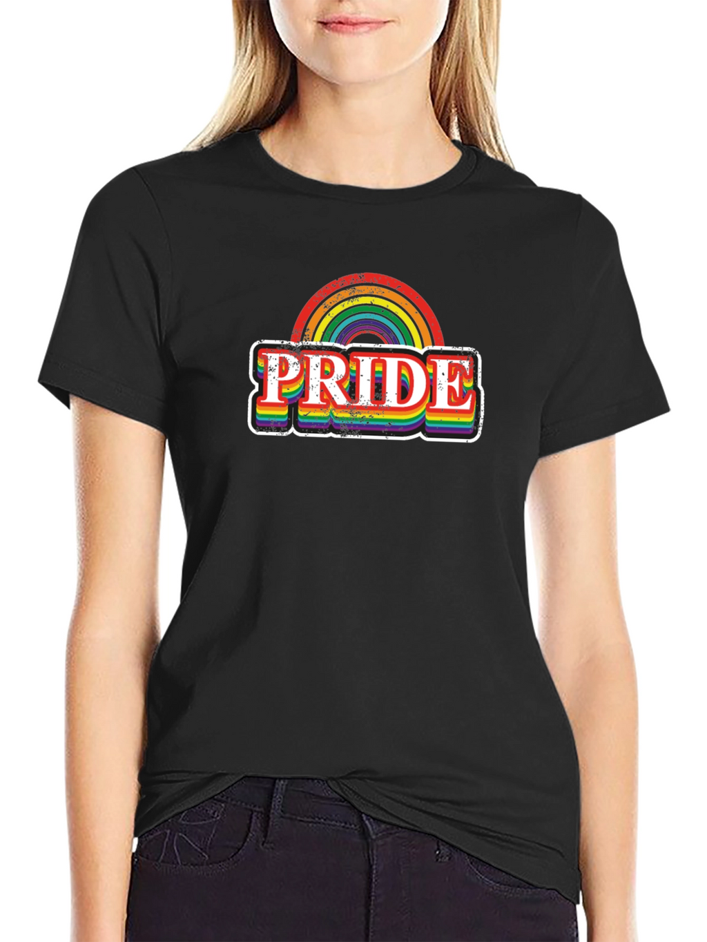 Rainbow Pride T-Shirt - Support LGBTQ+ Equality