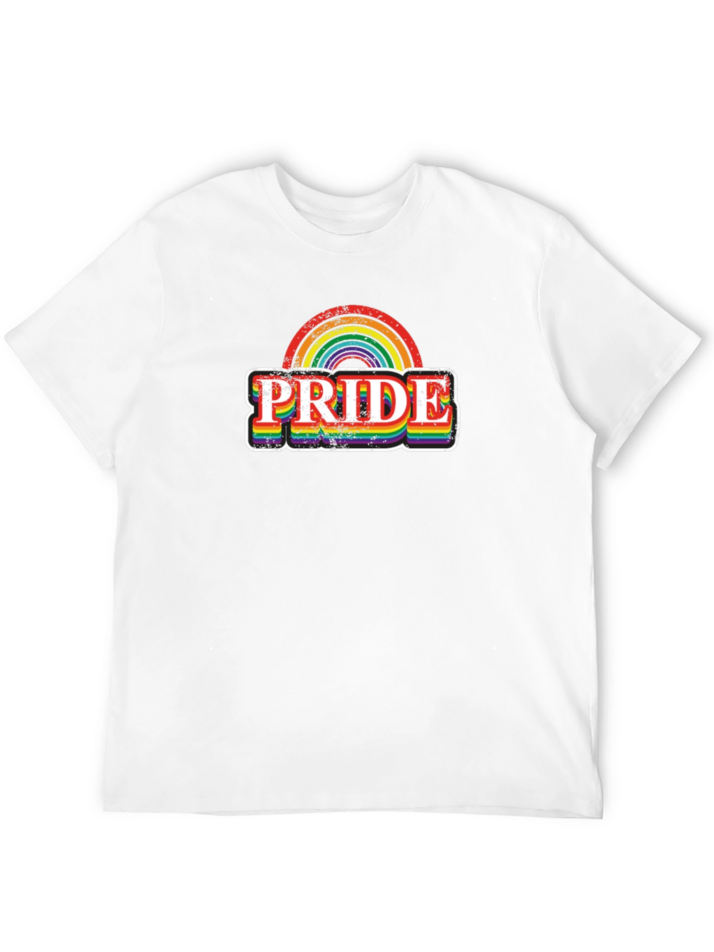 Rainbow Pride T-Shirt - Support LGBTQ+ Equality