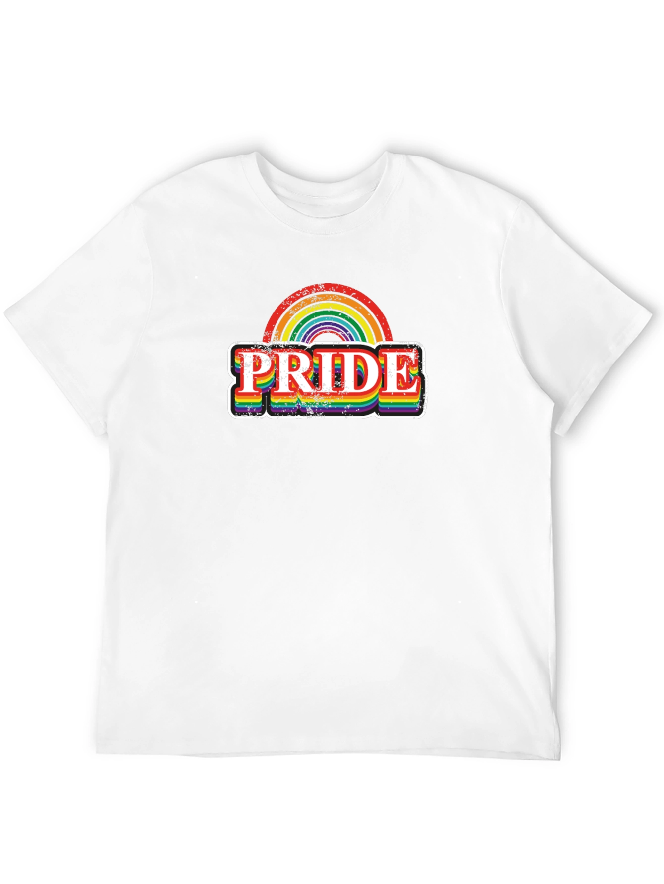 Rainbow Pride T-Shirt - Support LGBTQ+ Equality