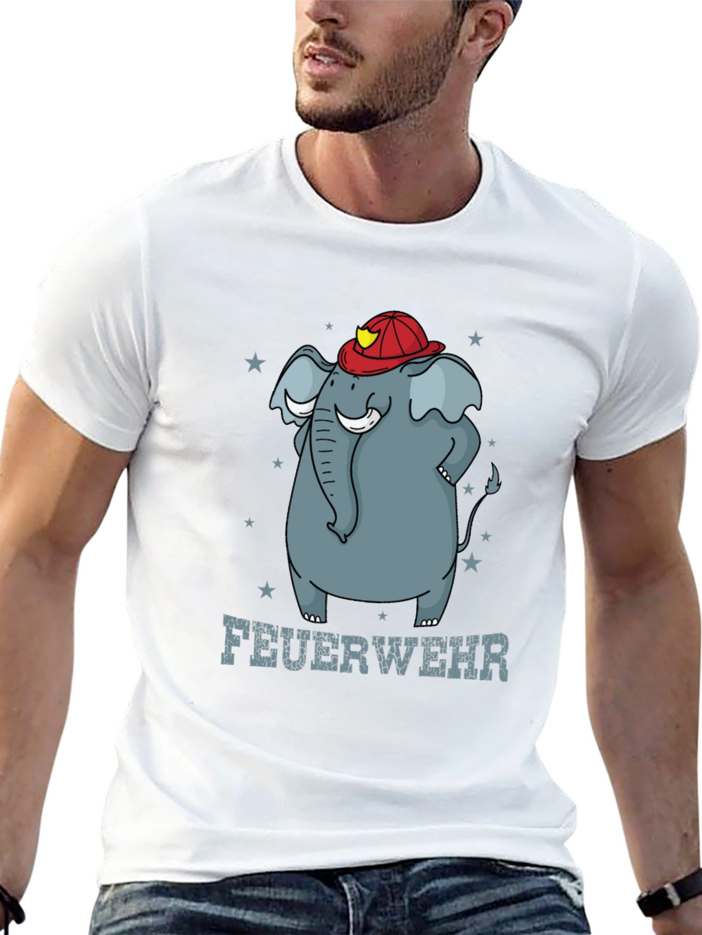 Fire Department Elephant T-Shirt