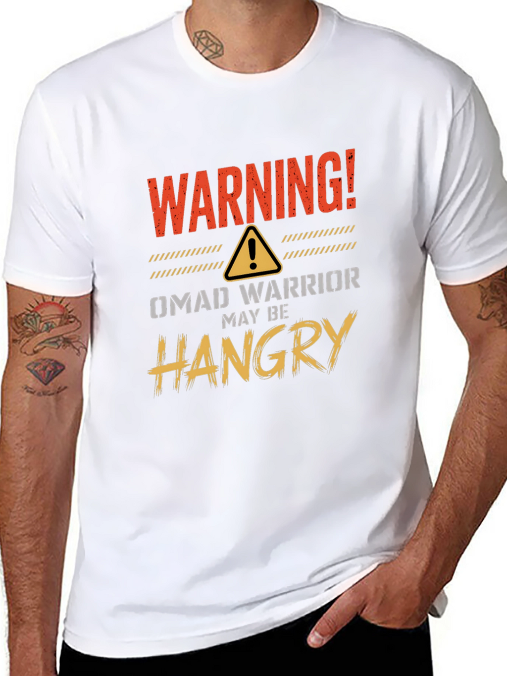 Warning! OMAD Warrior Hangry T-Shirt