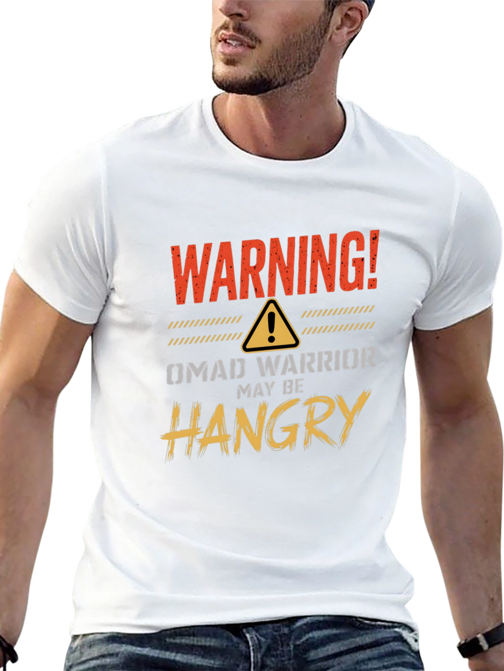 Warning! OMAD Warrior Hangry T-Shirt