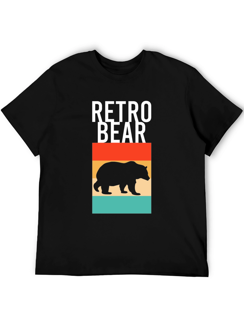 Retro Bear Graphic T-Shirt
