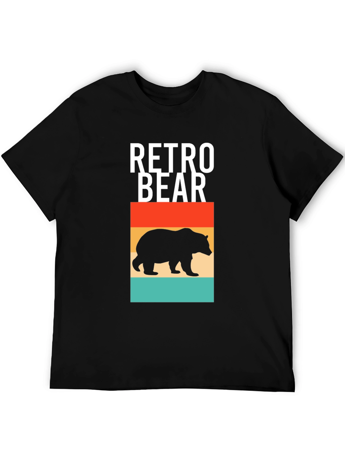 Retro Bear Graphic T-Shirt