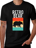 Retro Bear Graphic T-Shirt
