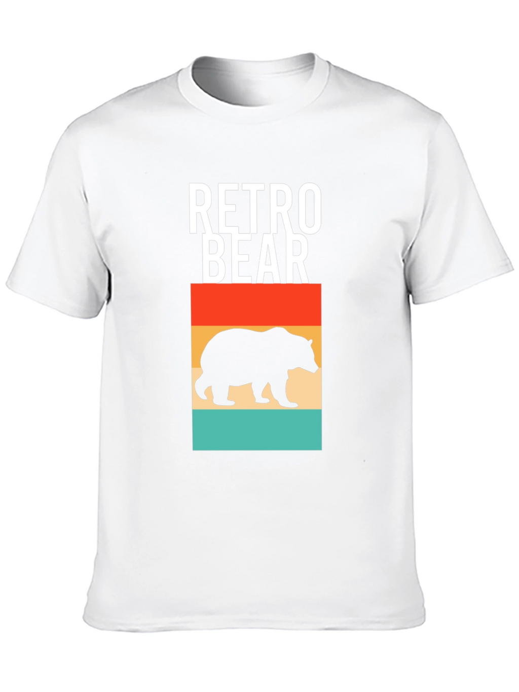 Retro Bear Graphic T-Shirt