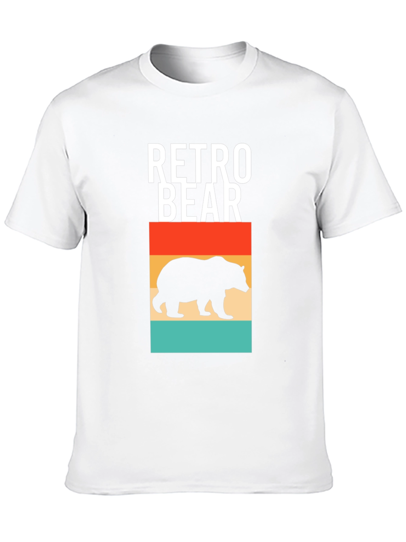 Retro Bear Graphic T-Shirt