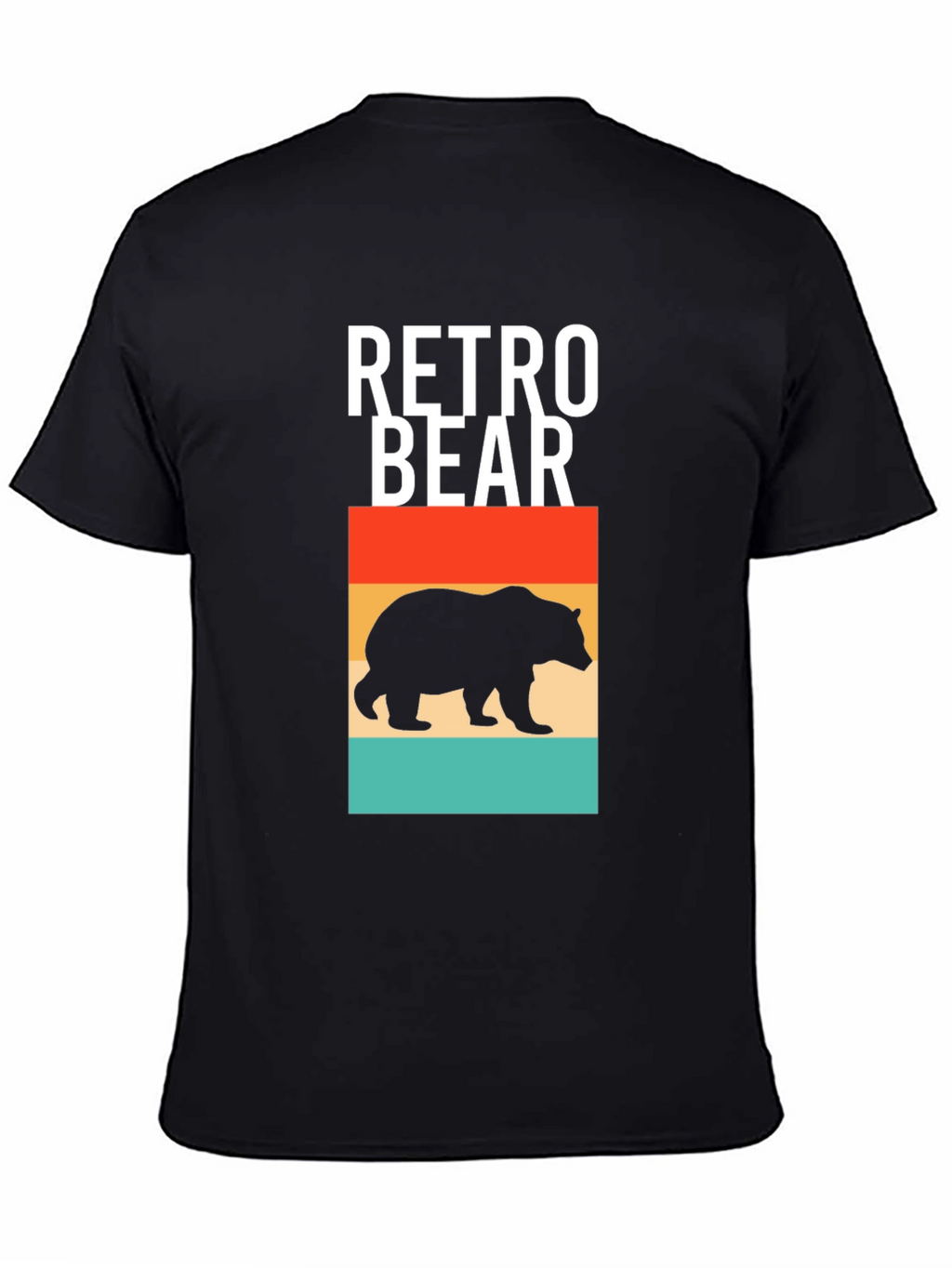 Retro Bear Graphic T-Shirt