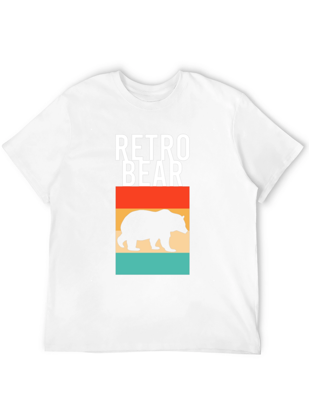 Retro Bear Graphic T-Shirt