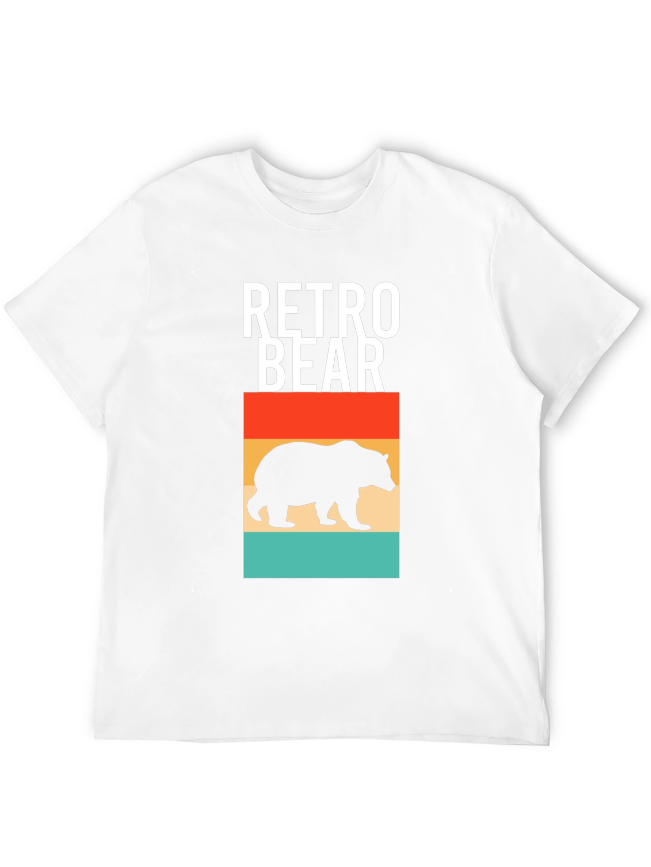 Retro Bear Graphic T-Shirt
