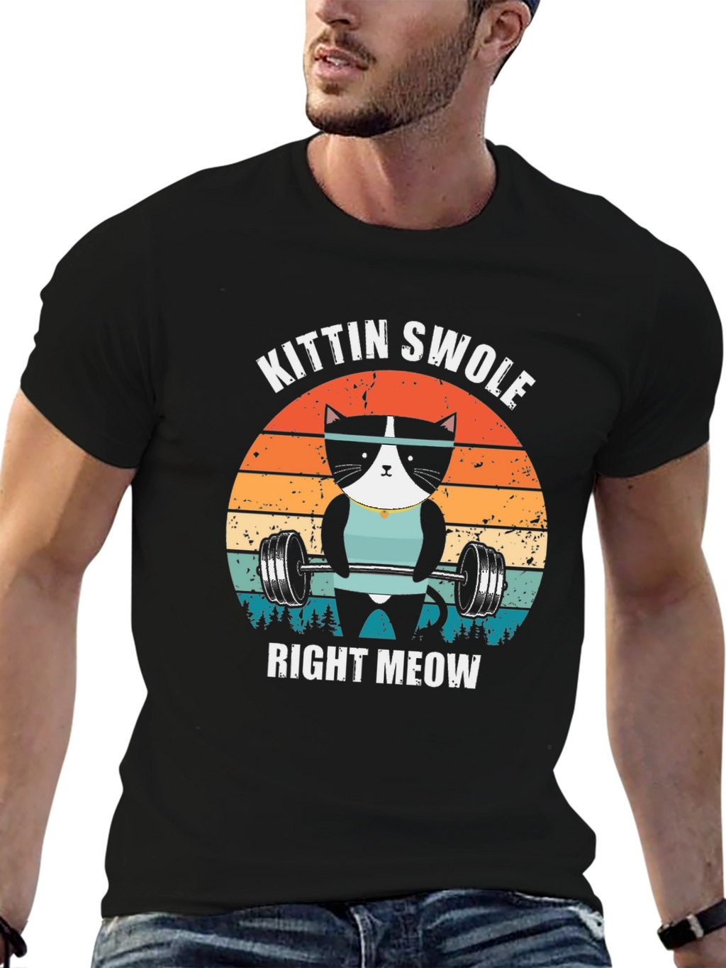 Kittin Swole Graphic T-Shirt
