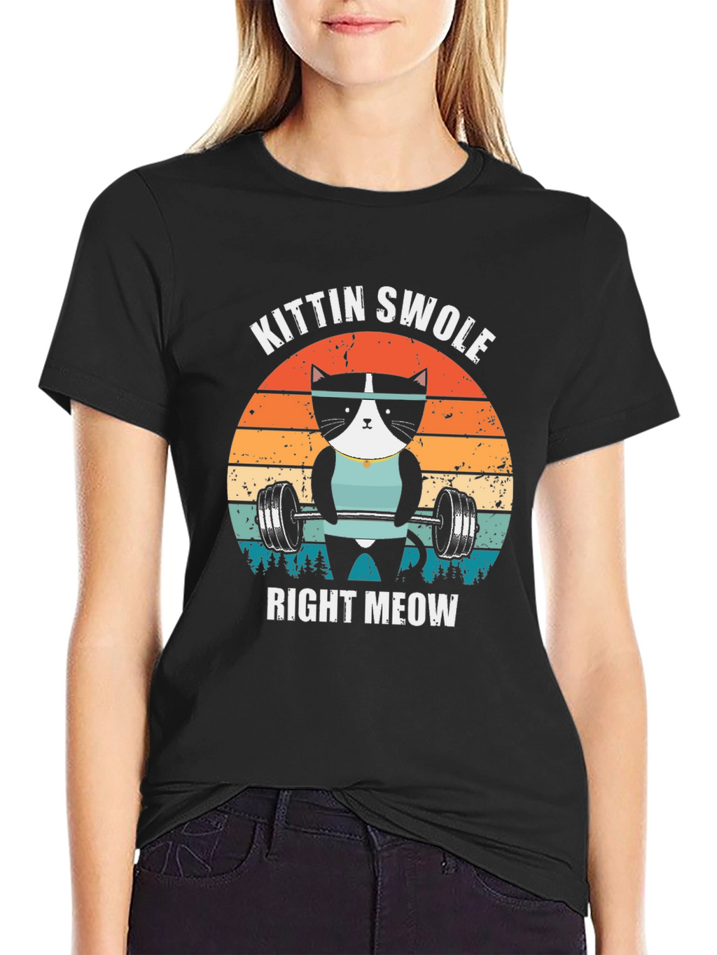 Kittin Swole Graphic T-Shirt