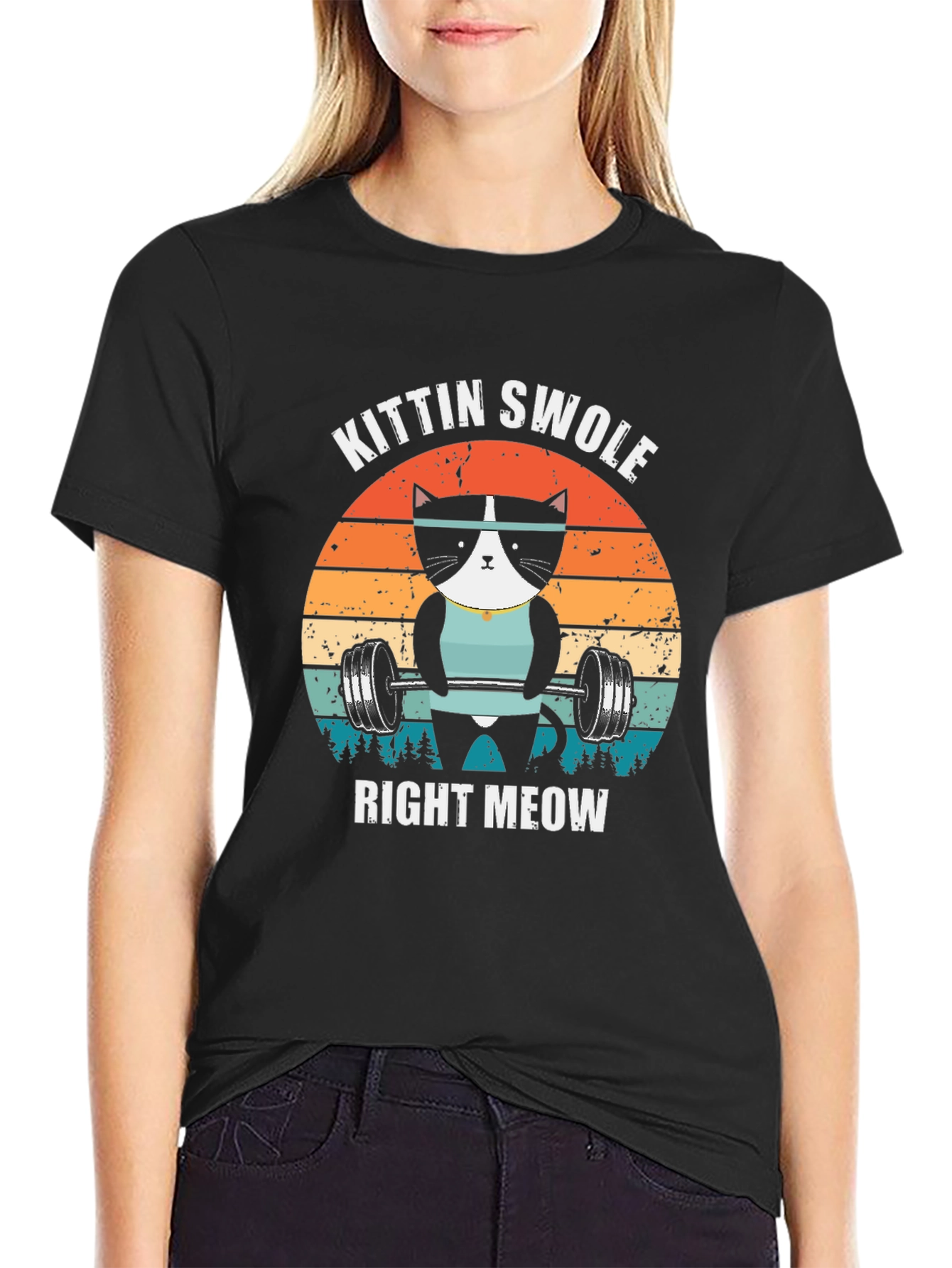 Kittin Swole Graphic T-Shirt