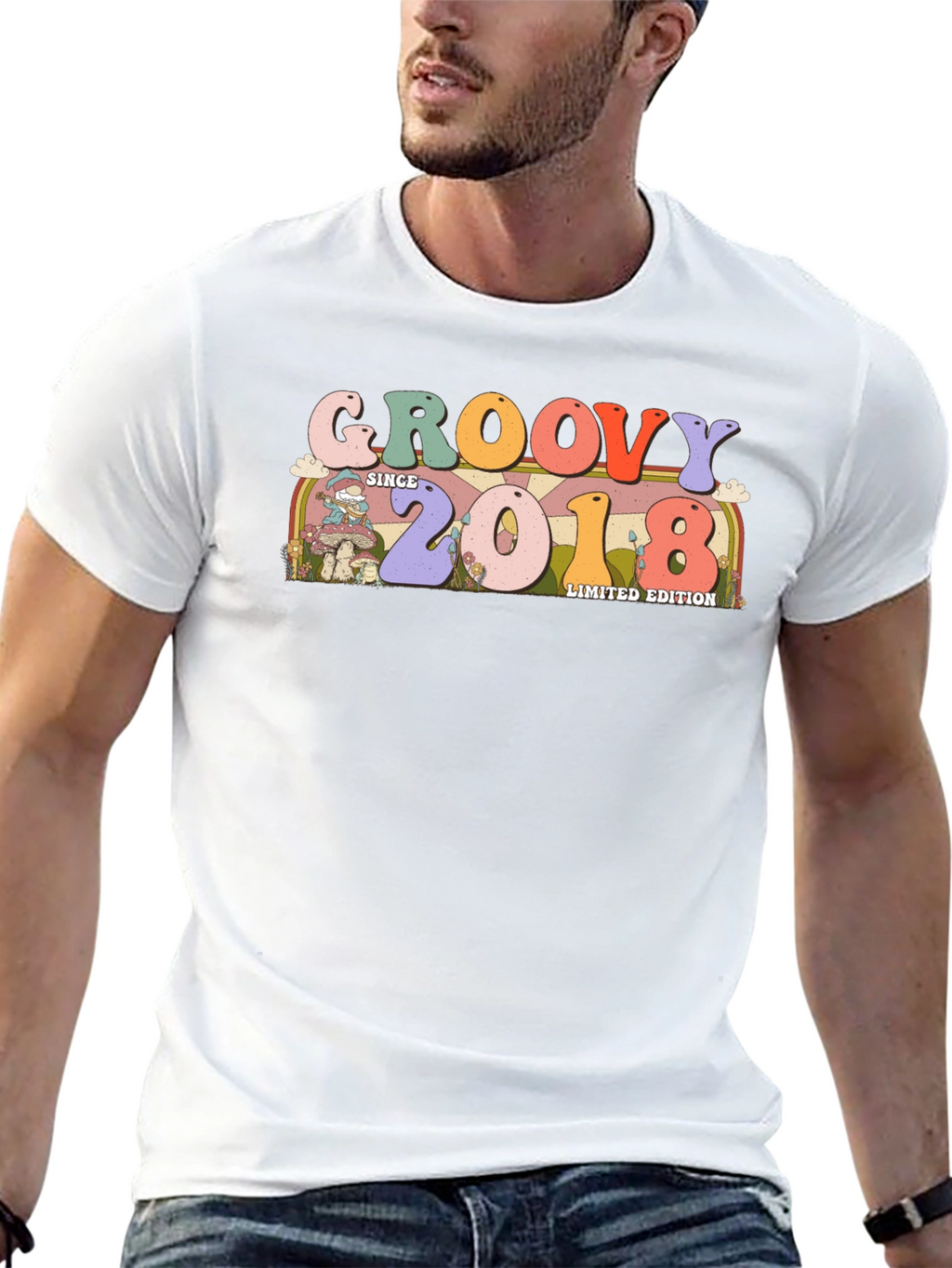 Groovy Since 2018 Limited Edition Black T-Shirt
