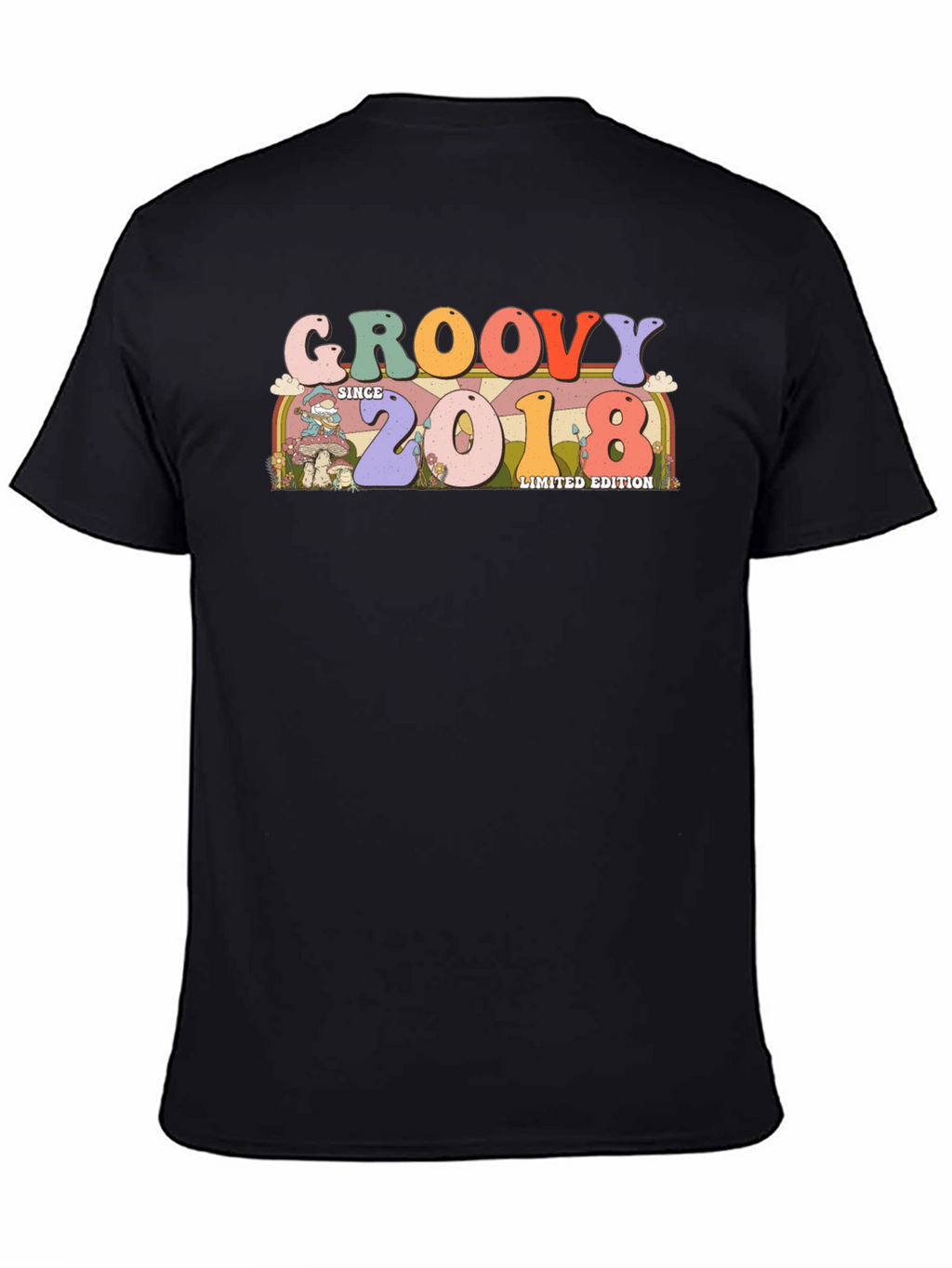 Groovy Since 2018 Limited Edition Black T-Shirt