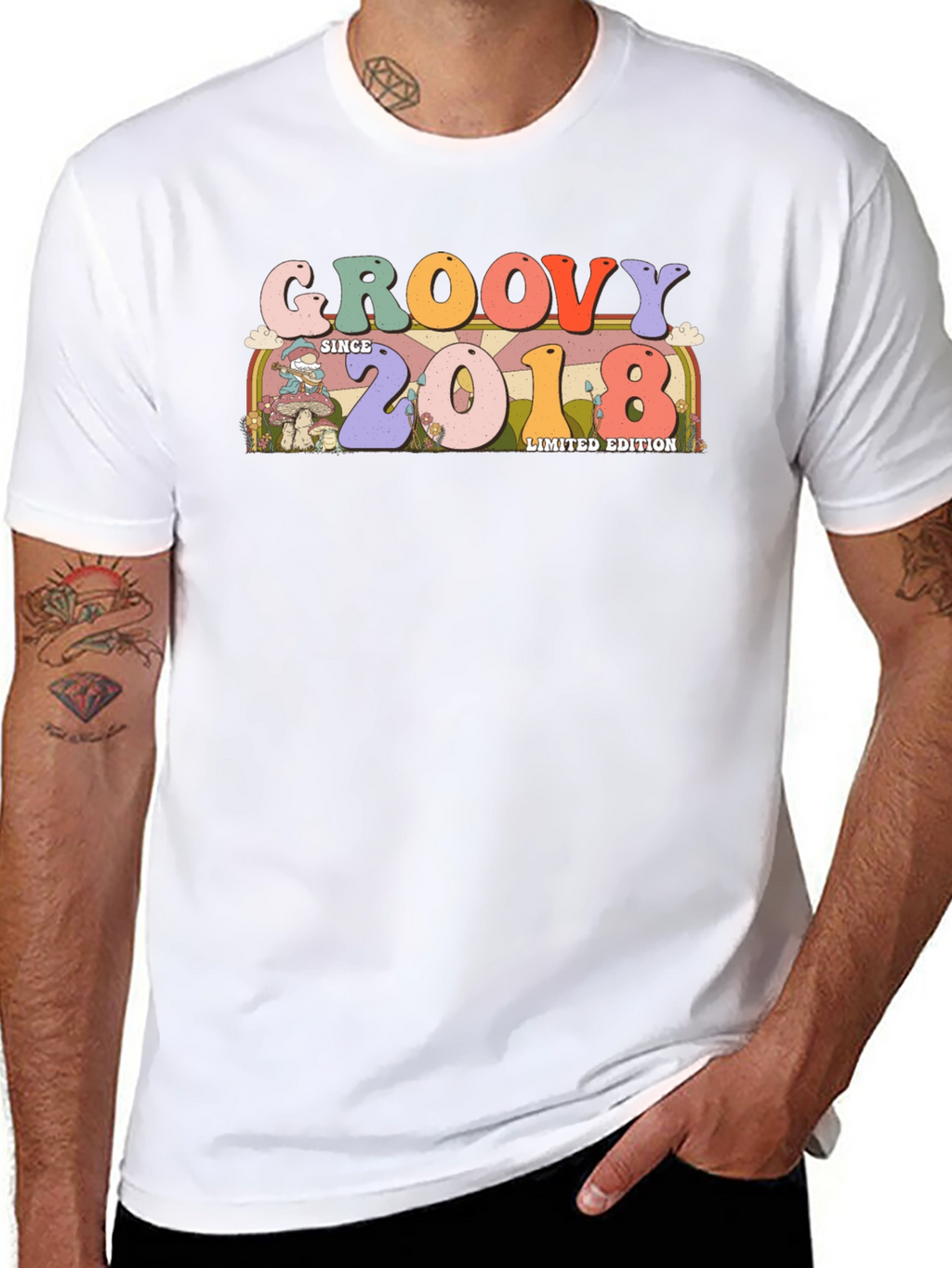 Groovy Since 2018 Limited Edition Black T-Shirt