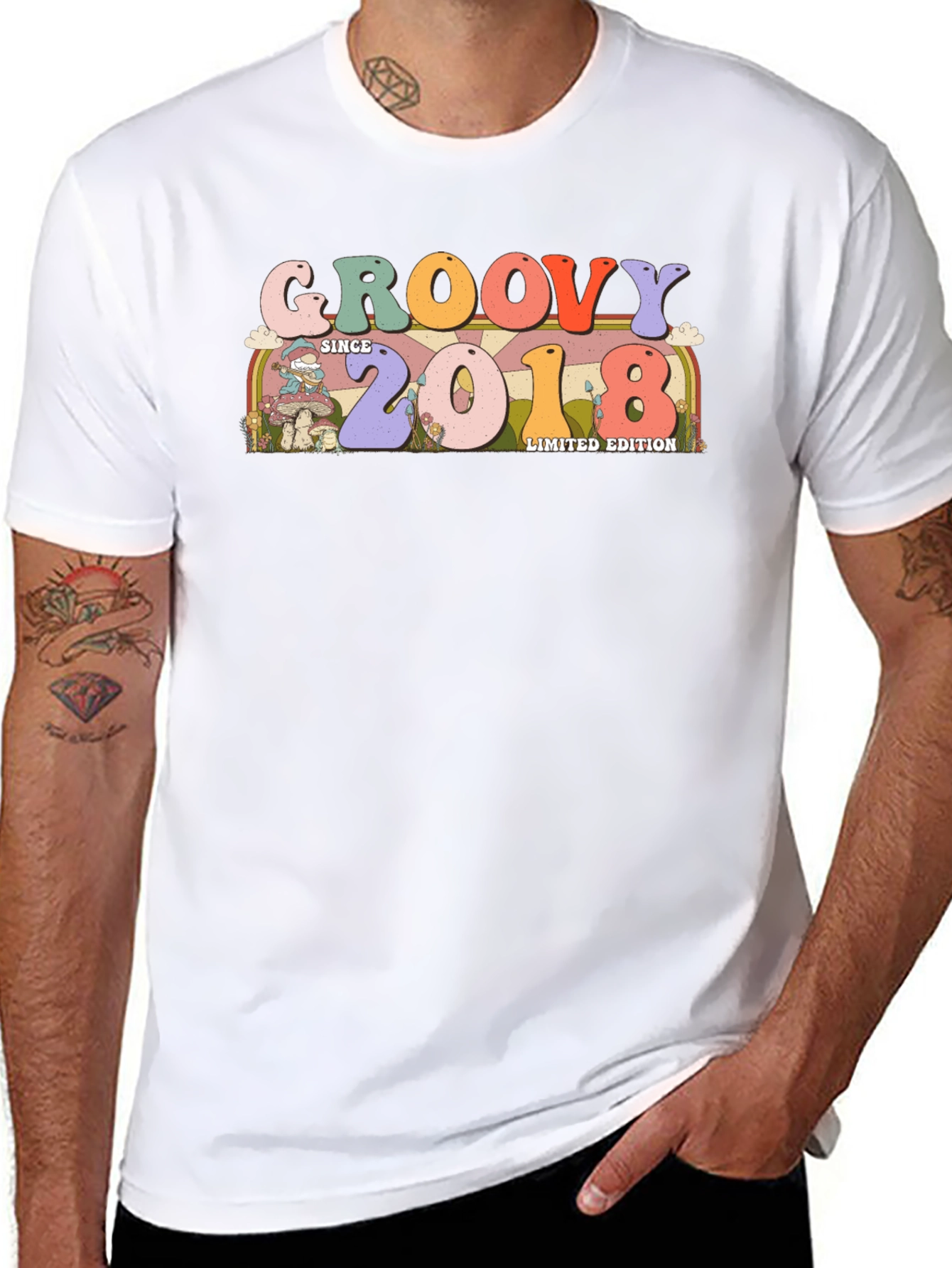 Groovy Since 2018 Limited Edition Black T-Shirt