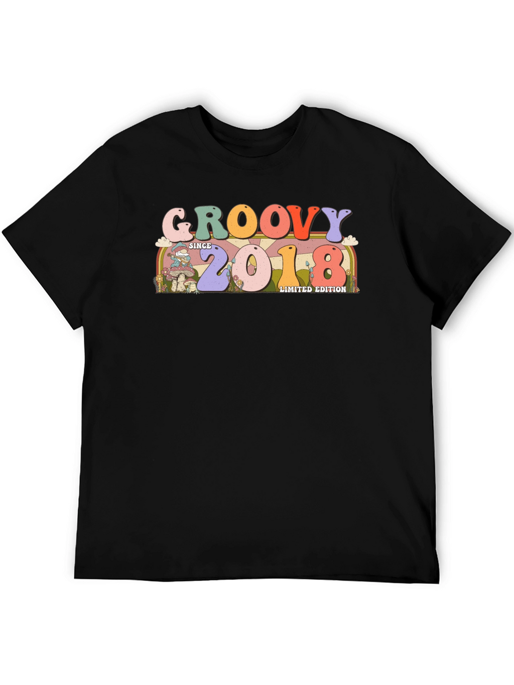 Groovy Since 2018 Limited Edition Black T-Shirt