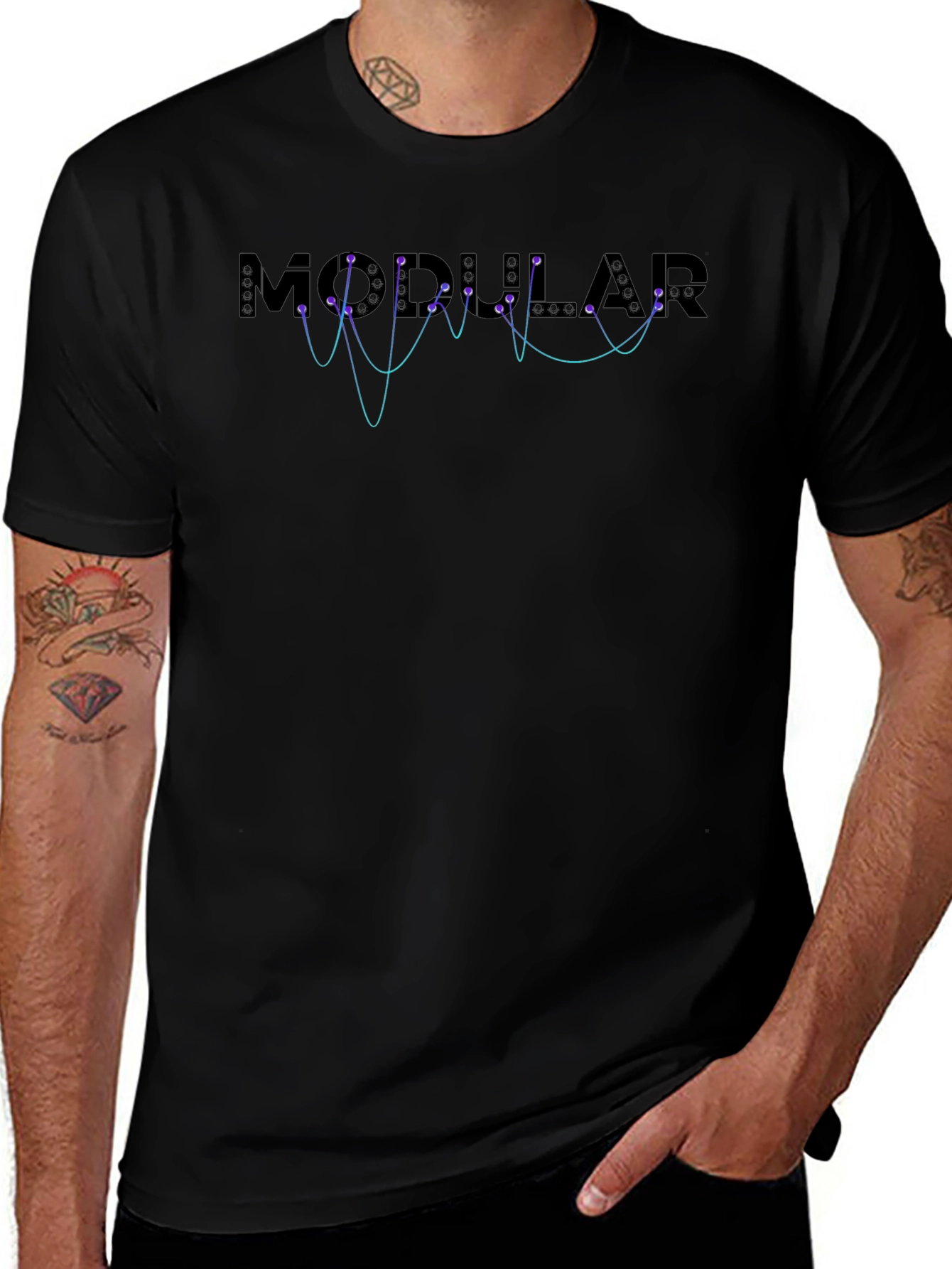 Modular Synth T-Shirt - Electronic Music Tee