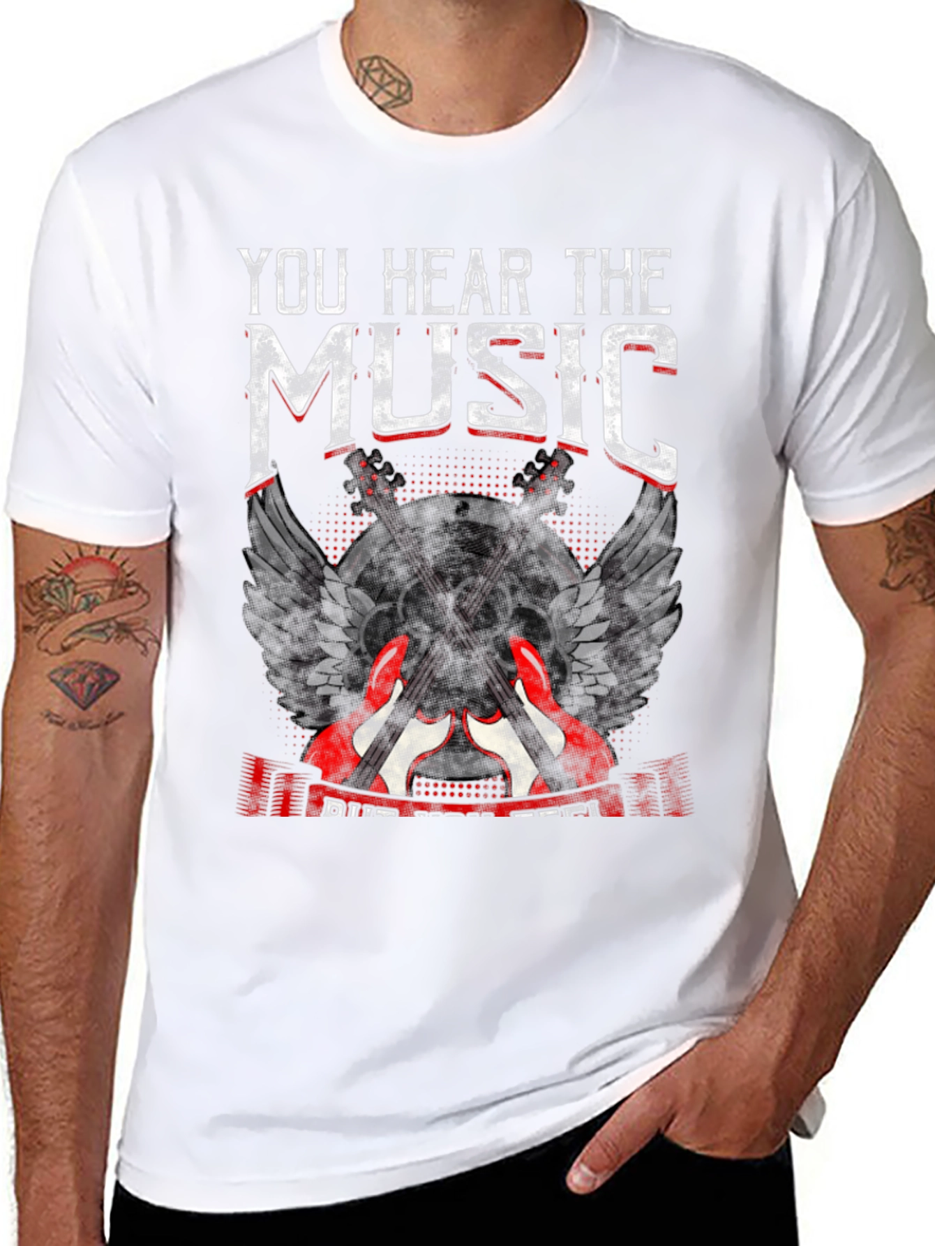 You Hear the Music Graphic T-Shirt