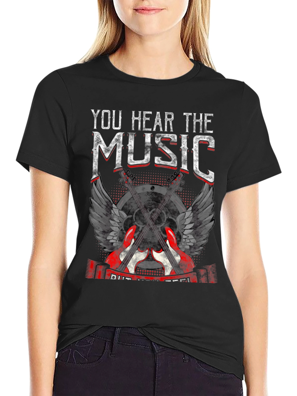You Hear the Music Graphic T-Shirt