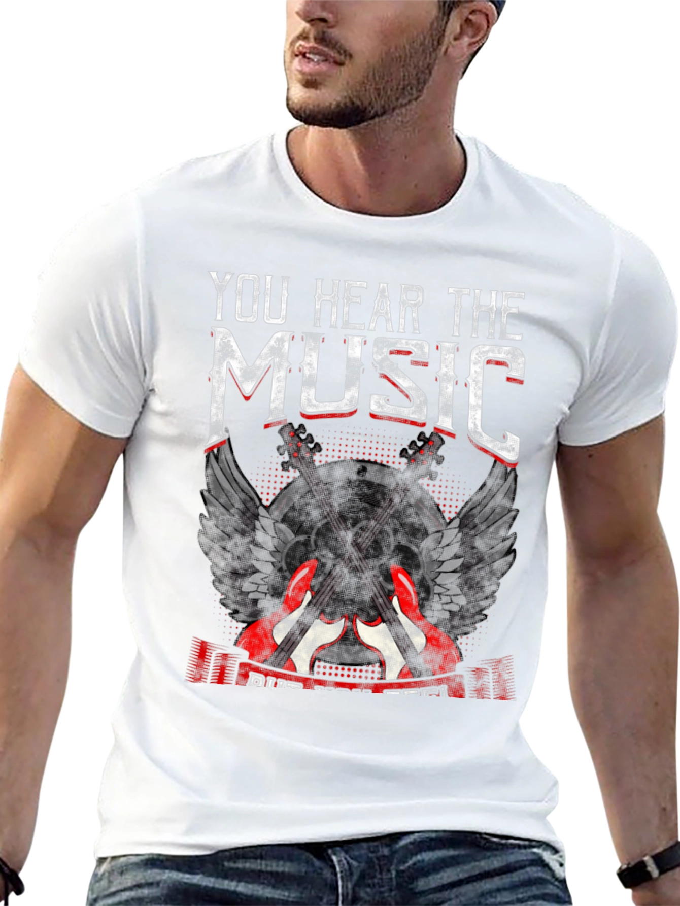 You Hear the Music Graphic T-Shirt