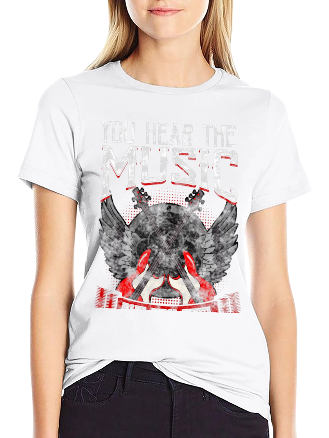 You Hear the Music Graphic T-Shirt
