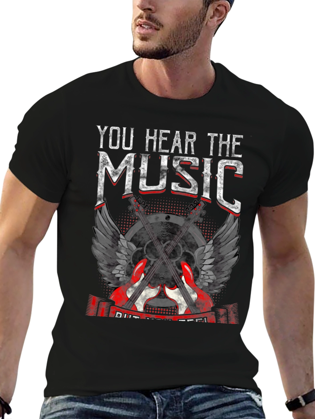 You Hear the Music Graphic T-Shirt