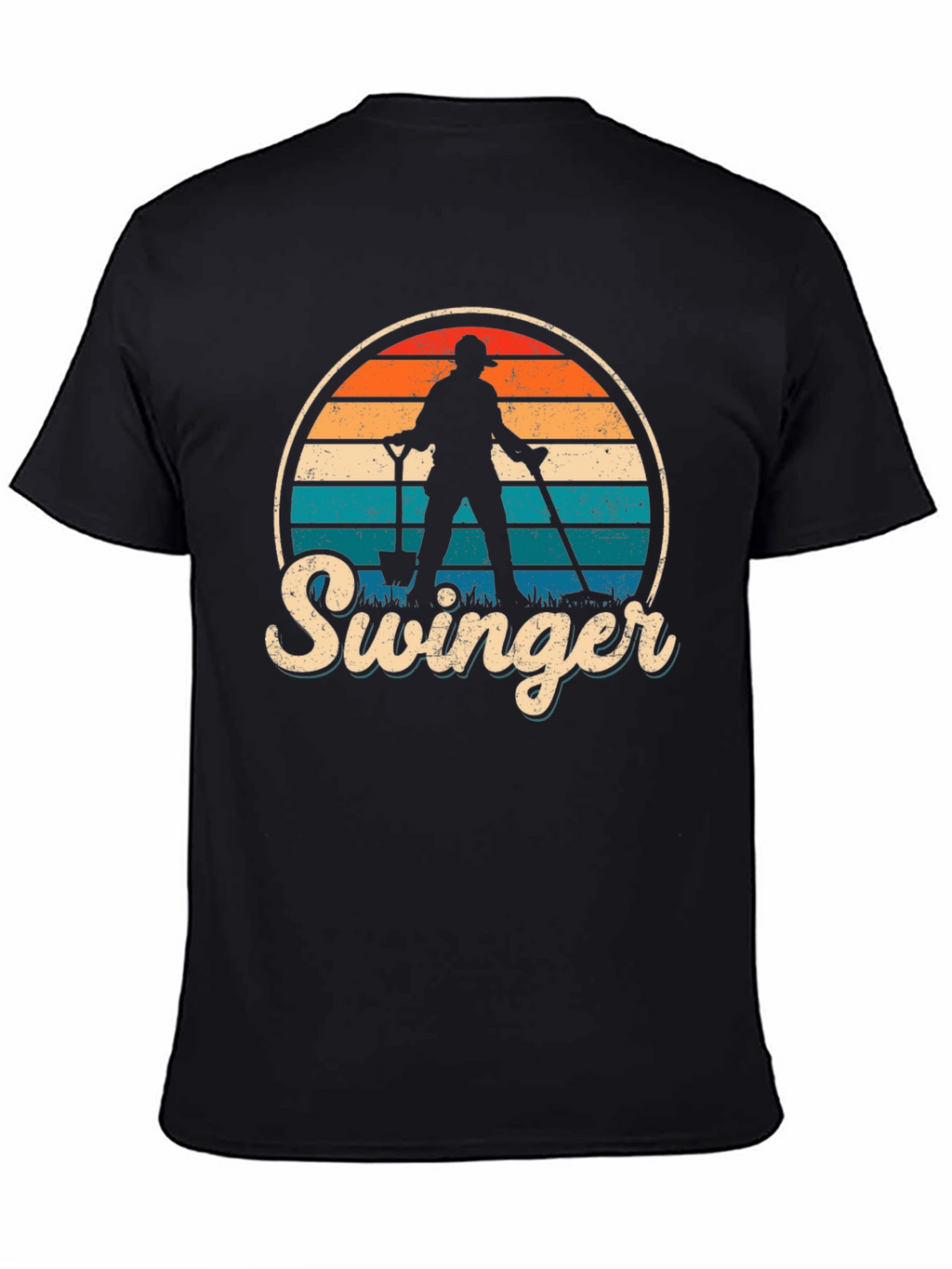 Swinger T-Shirt - Metal Detecting Hobby Tee