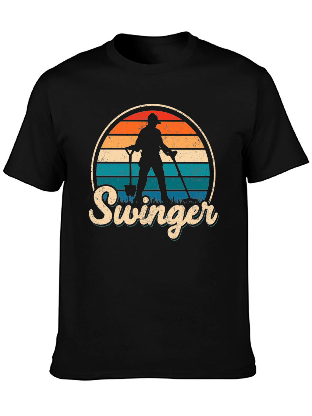 Swinger T-Shirt - Metal Detecting Hobby Tee