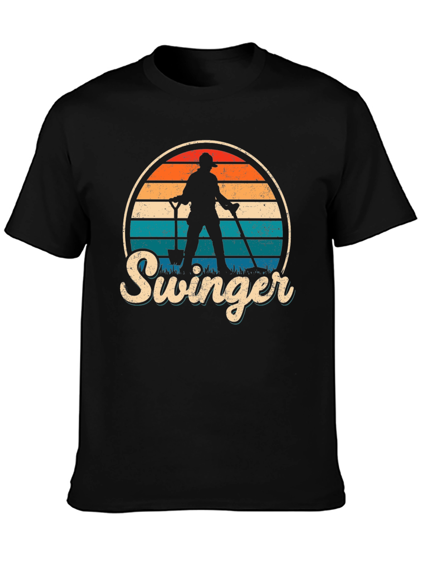 Swinger T-Shirt - Metal Detecting Hobby Tee