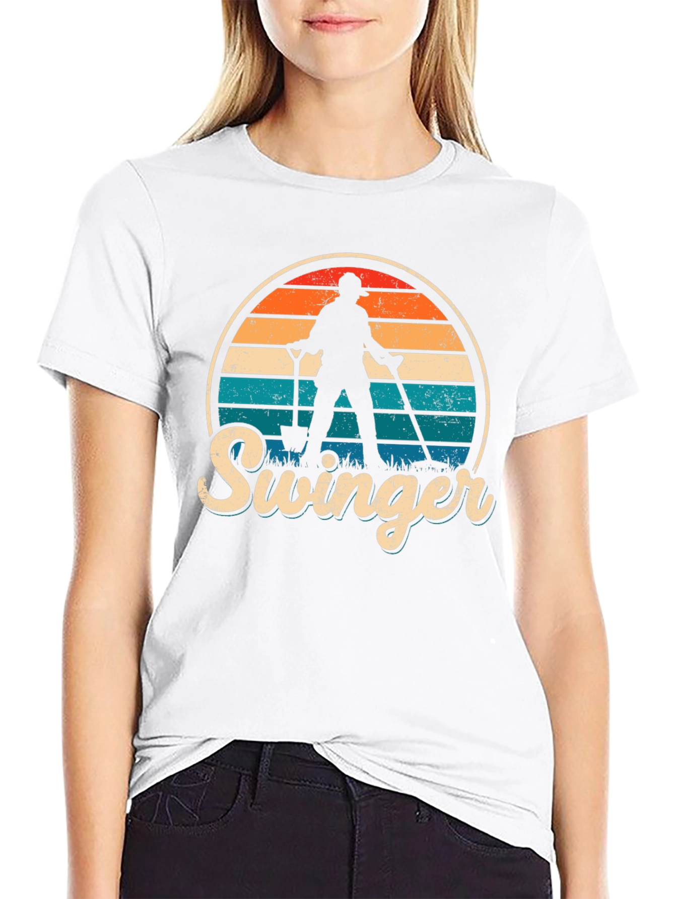 Swinger T-Shirt - Metal Detecting Hobby Tee