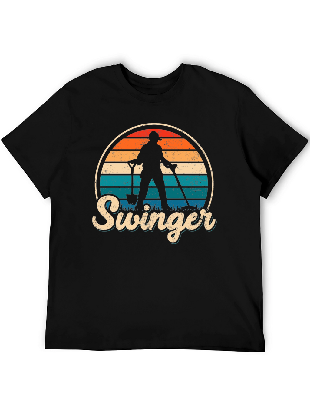 Swinger T-Shirt - Metal Detecting Hobby Tee