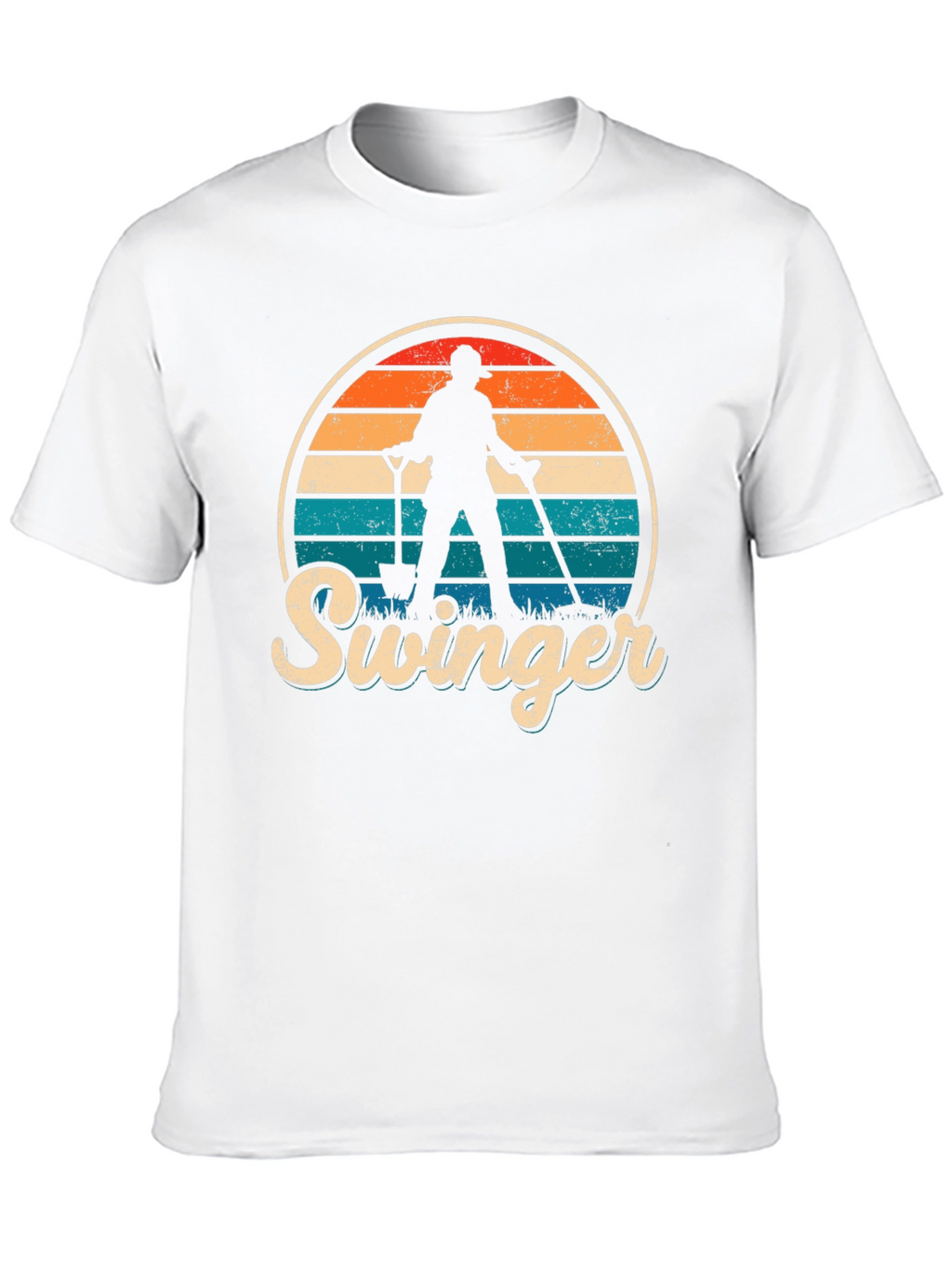 Swinger T-Shirt - Metal Detecting Hobby Tee