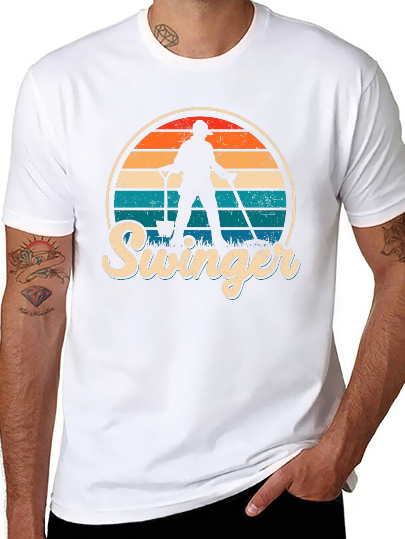 Swinger T-Shirt - Metal Detecting Hobby Tee