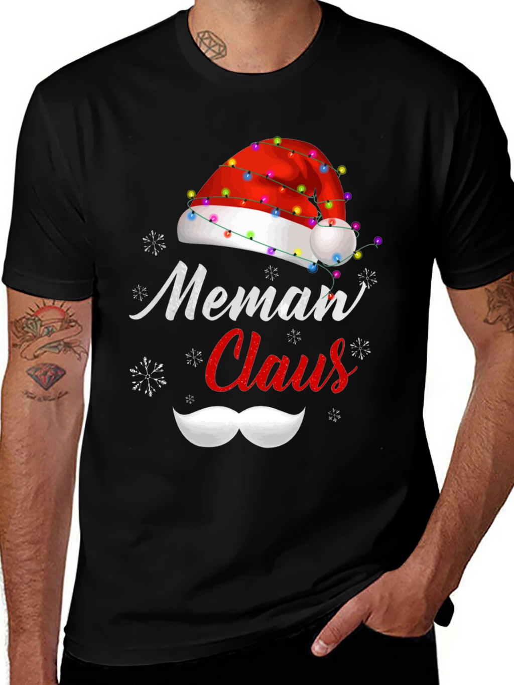 Meman Claus Christmas T-Shirt