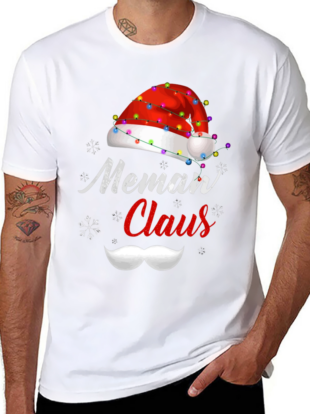 Meman Claus Christmas T-Shirt