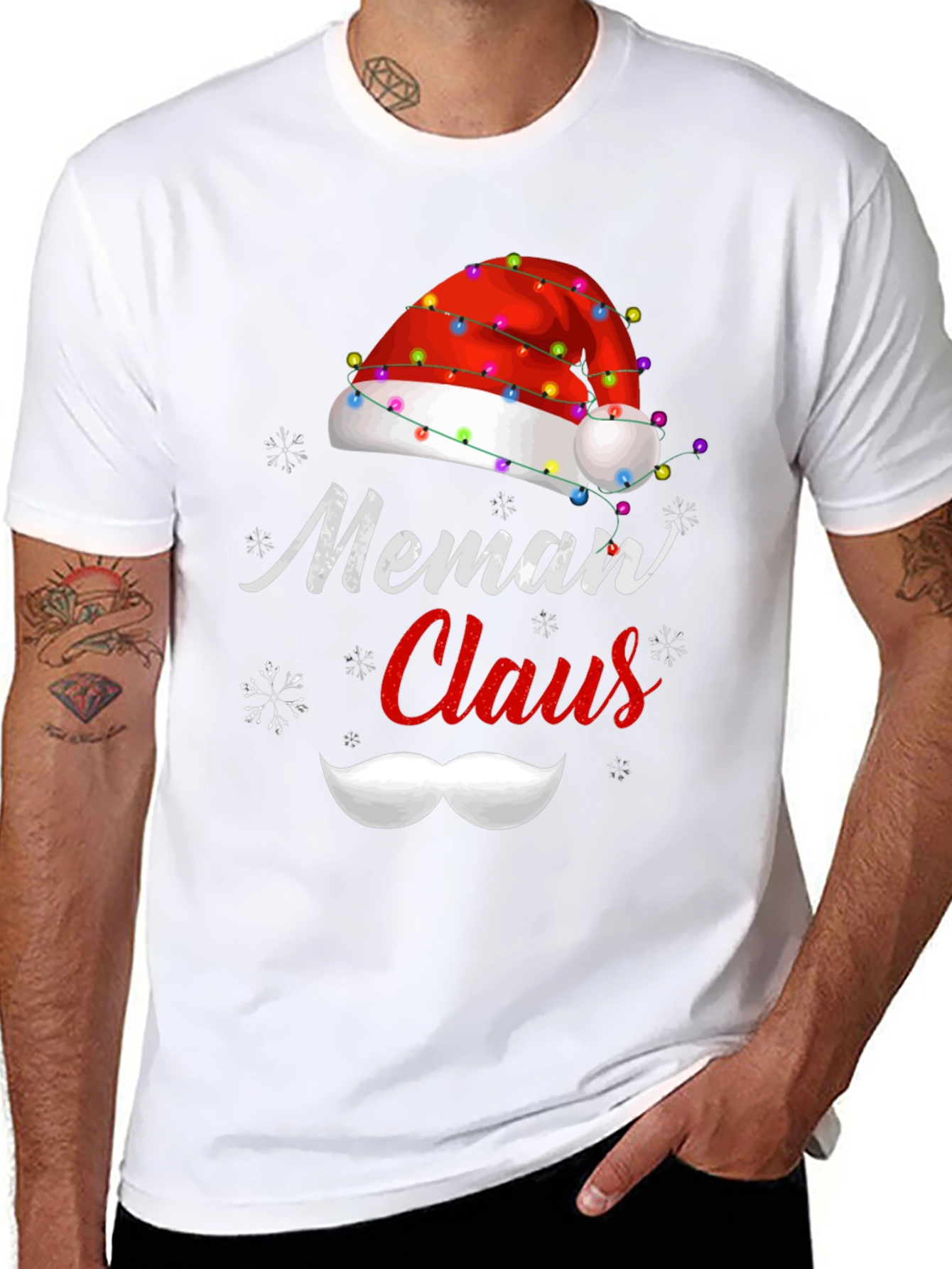 Meman Claus Christmas T-Shirt