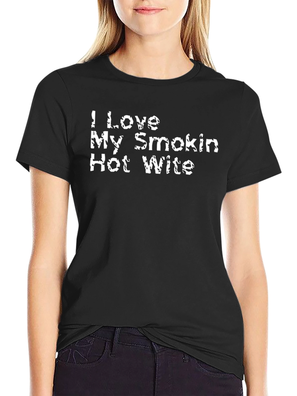 I Love My Smokin Hot Wife Mens T-Shirt