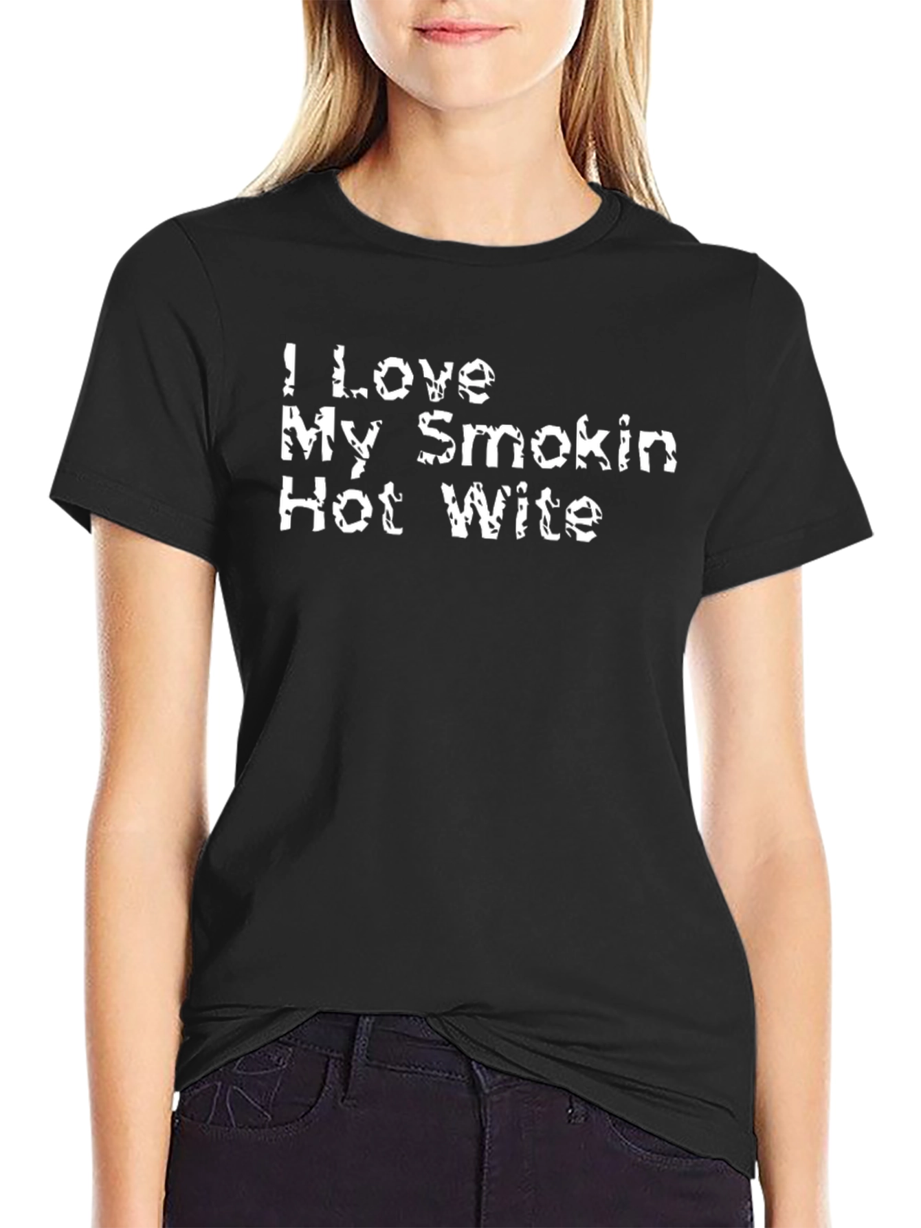 I Love My Smokin Hot Wife Mens T-Shirt