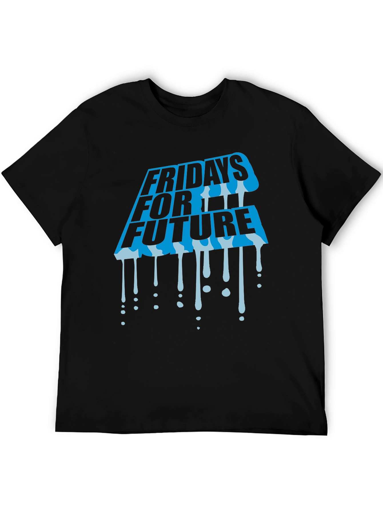 Fridays for Future Graphic Tee - Black
